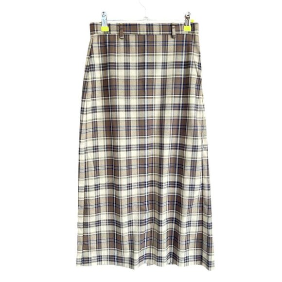 GU check skirt tight skirt - Picture 1 of 4